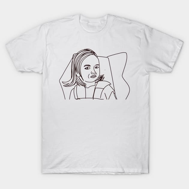 Side Eyeing Chloe Meme T-Shirt by Meme Gifts